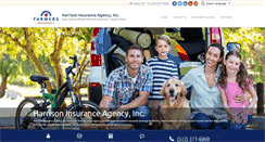 Desktop Screenshot of harrison-insurance.com