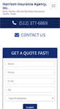 Mobile Screenshot of harrison-insurance.com